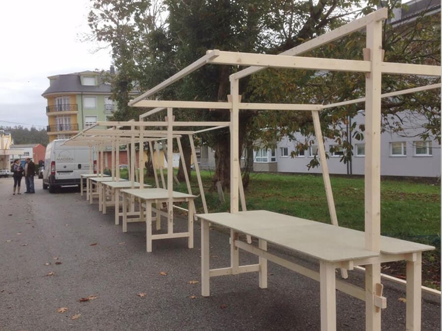 Alguno de los trabajos de Car Madera